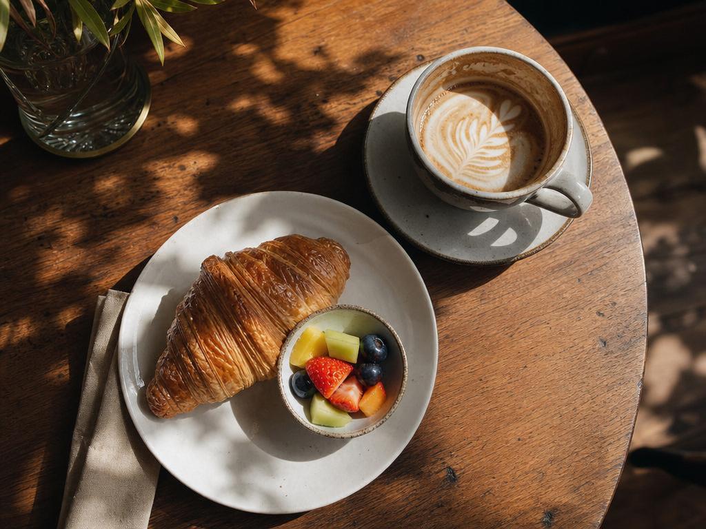 The perfect little reset. ☕️🥐
